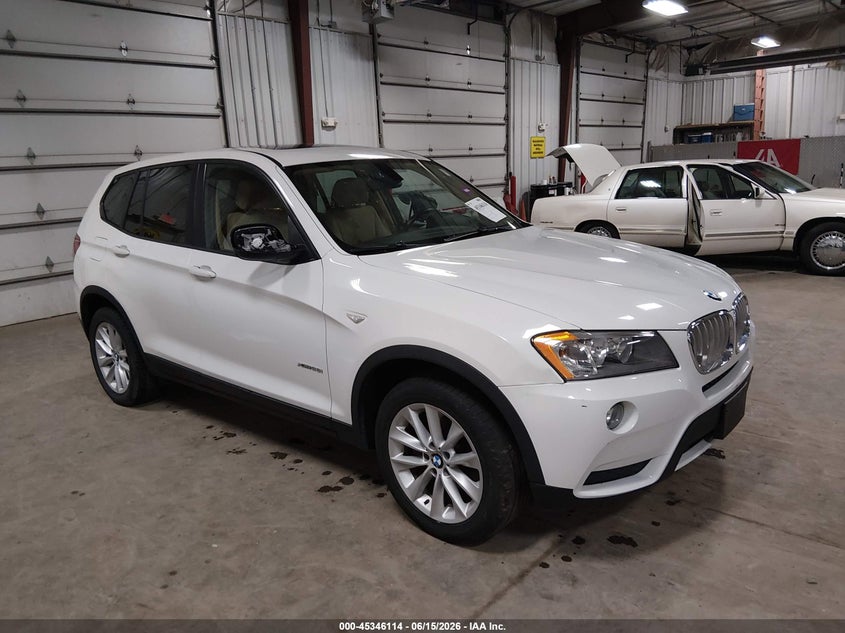 2013 BMW X3 VIN 5UXWX9C56D0A21248 IAAI salvage auction — LEFT FRONT, Salvage (Iowa), sold $1,650 on 2026-07-14 (photo 1)