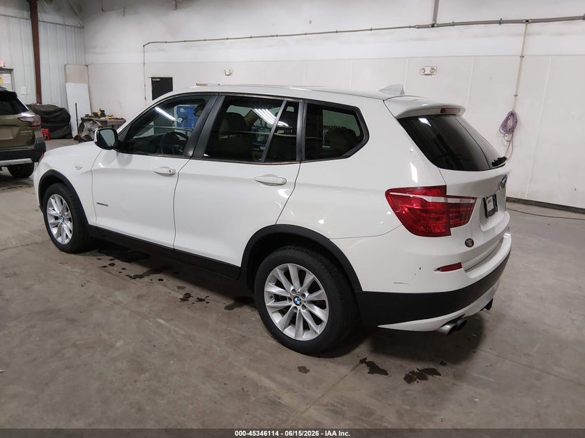 2013 BMW X3 VIN 5UXWX9C56D0A21248 IAAI salvage auction — LEFT FRONT, Salvage (Iowa), sold $1,650 on 2026-07-14 (photo 3)