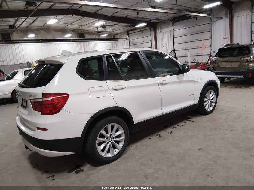 2013 BMW X3 VIN 5UXWX9C56D0A21248 IAAI salvage auction — LEFT FRONT, Salvage (Iowa), sold $1,650 on 2026-07-14 (photo 4)