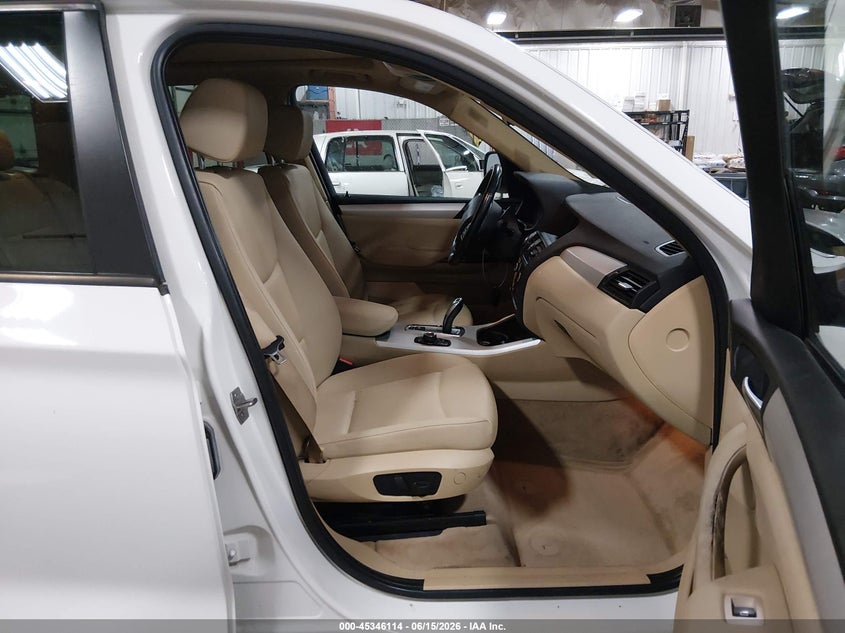 2013 BMW X3 VIN 5UXWX9C56D0A21248 IAAI salvage auction — LEFT FRONT, Salvage (Iowa), sold $1,650 on 2026-07-14 (photo 5)
