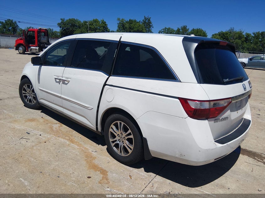 2012 Honda Odyssey VIN 5FNRL5H64CB058008 IAAI salvage auction — NORMAL WEAR, Clear (Missouri), sold $275 on 2026-07-21 (photo 3)