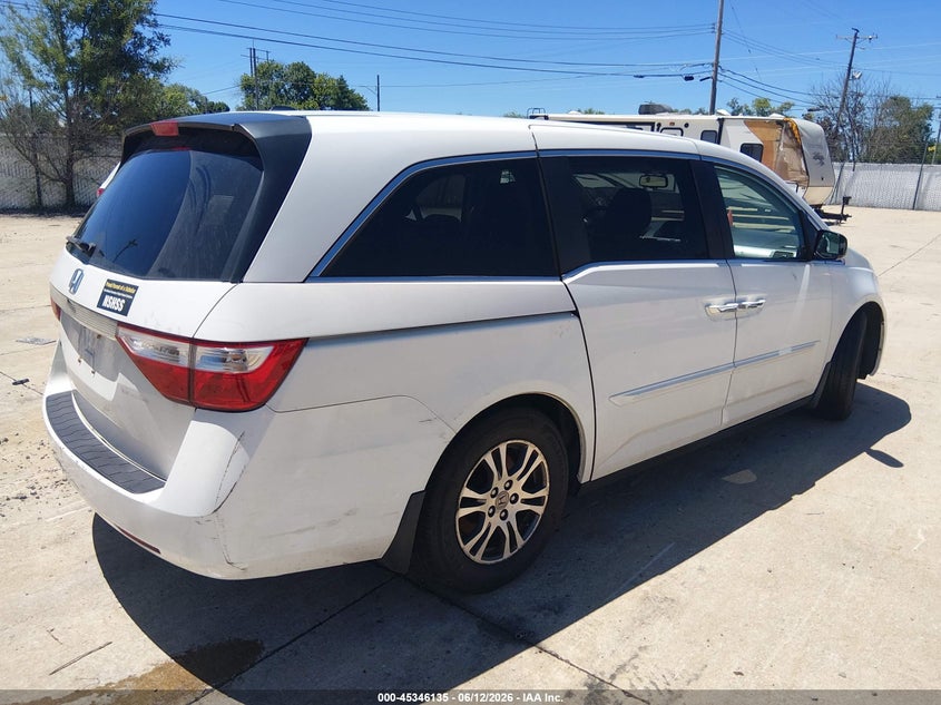 2012 Honda Odyssey VIN 5FNRL5H64CB058008 IAAI salvage auction — NORMAL WEAR, Clear (Missouri), sold $275 on 2026-07-19 (photo 4)