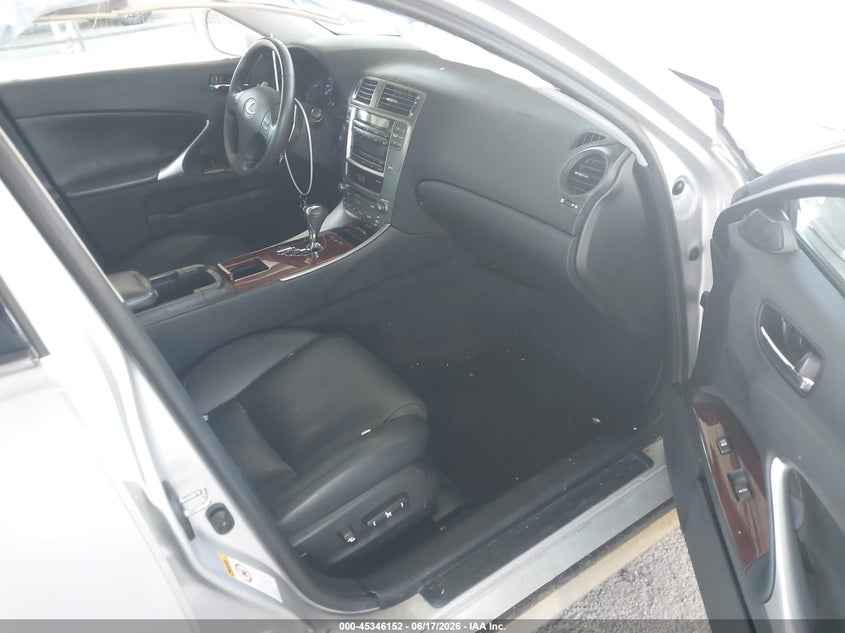 2006 Lexus Is 250 VIN JTHCK262965000648 IAAI salvage auction — FRONT END, Salvage (Connecticut), sold $450 on 2026-07-16 (photo 5)
