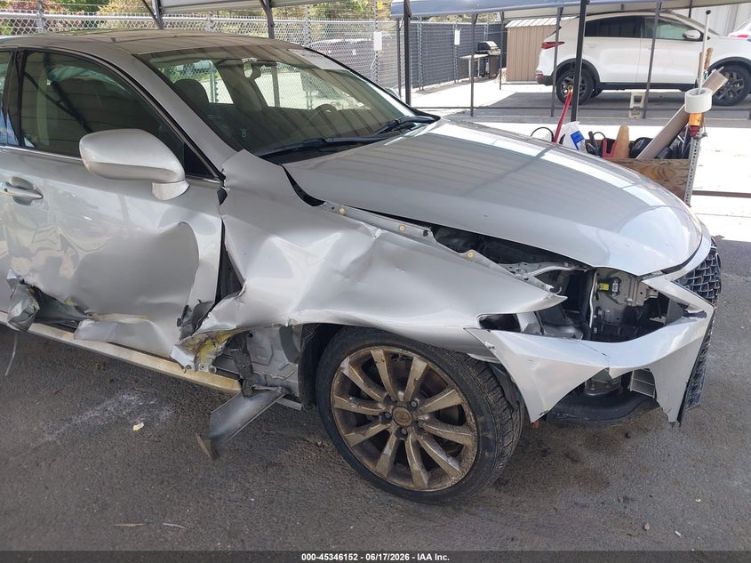 2006 Lexus Is 250 VIN JTHCK262965000648 IAAI salvage auction — FRONT END, Salvage (Connecticut), sold $450 on 2026-07-16 (photo 6)