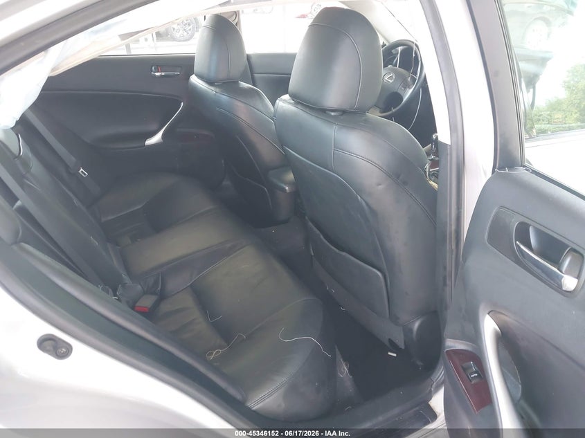 2006 Lexus Is 250 VIN JTHCK262965000648 IAAI salvage auction — FRONT END, Salvage (Connecticut), sold $450 on 2026-07-16 (photo 8)