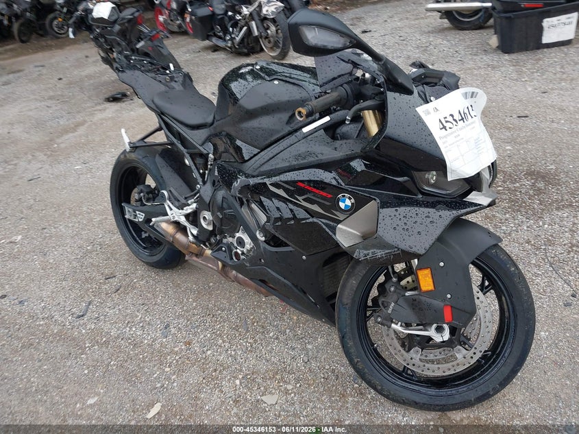 2025 BMW S 1000 VIN WB10P2305S6L85944 IAAI salvage auction — ROLLOVER, Salvage (Indiana), sold $8,950 on 2026-08-25 (photo 1)