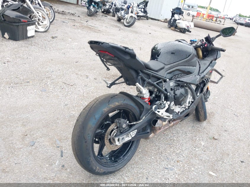 2025 BMW S 1000 VIN WB10P2305S6L85944 IAAI salvage auction — ROLLOVER, Salvage (Indiana), sold $8,950 on 2026-08-25 (photo 4)
