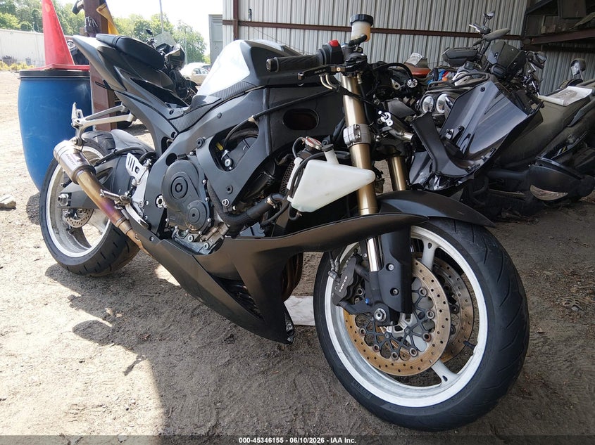 2008 Suzuki Gsx-r600 VIN JS1GN7EA582106416 IAAI salvage auction — FRONT END, Salvage (Massachusetts), sold $1,250 on 2026-07-14 (photo 1)