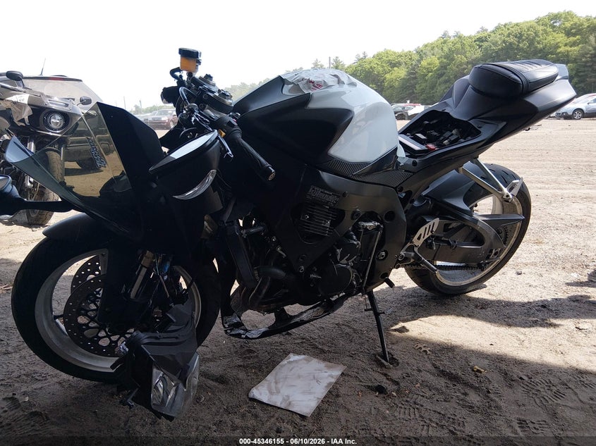 2008 Suzuki Gsx-r600 VIN JS1GN7EA582106416 IAAI salvage auction — FRONT END, Salvage (Massachusetts), sold $1,250 on 2026-07-14 (photo 2)