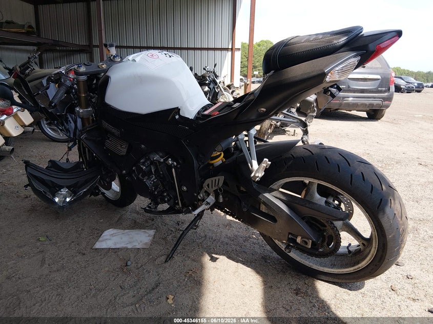 2008 Suzuki Gsx-r600 VIN JS1GN7EA582106416 IAAI salvage auction — FRONT END, Salvage (Massachusetts), sold $1,250 on 2026-07-14 (photo 3)