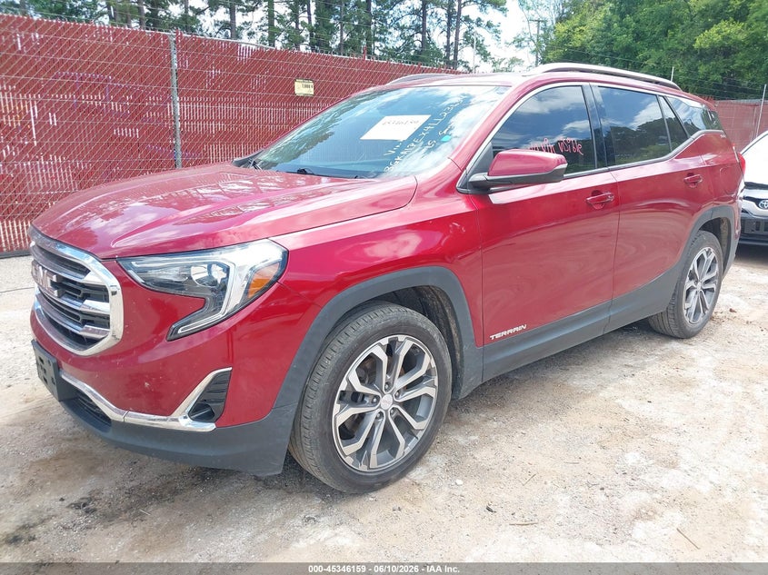 2020 Gmc Terrain VIN 3GKALPEX4LL236348 IAAI salvage auction — FRONT END, Original (Texas), sold $6,700 on 2026-07-09 (photo 2)