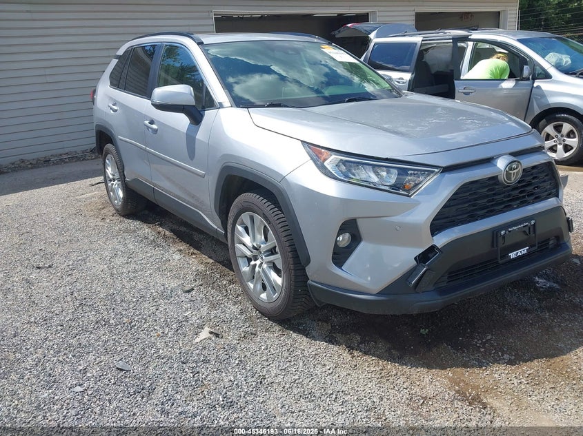 2019 Toyota Rav 4 VIN JTMA1RFV5KD036187 IAAI salvage auction — FRONT END, Salvage (Ohio), sold $11,100 on 2026-07-20 (photo 1)