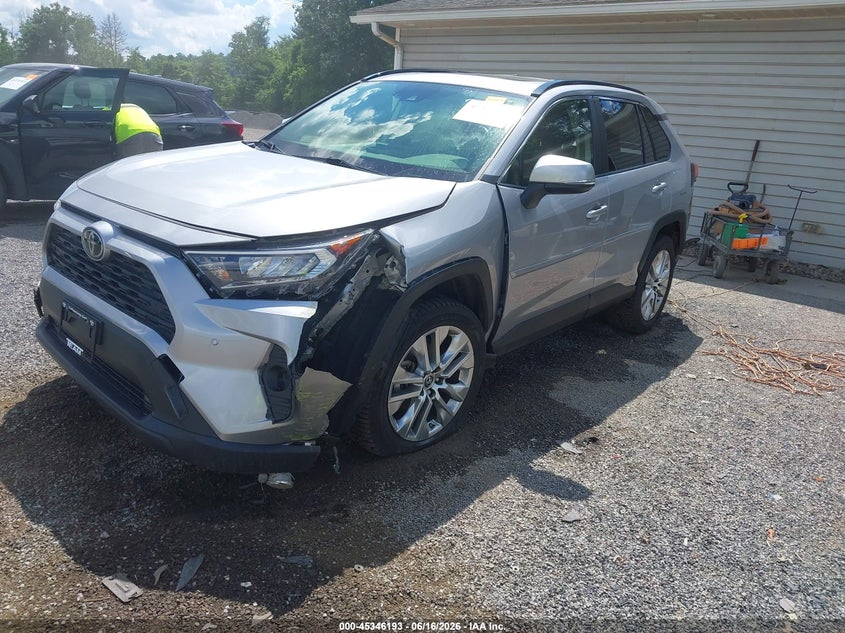 2019 Toyota Rav 4 VIN JTMA1RFV5KD036187 IAAI salvage auction — FRONT END, Salvage (Ohio), sold $11,100 on 2026-07-20 (photo 2)