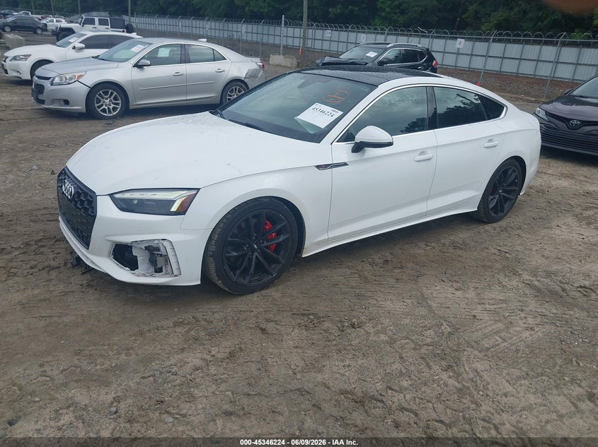 2021 Audi VIN WAUFACF56MA019001 IAAI salvage auction — FRONT END, Repossession Paperwork (Georgia), sold $1,050 on 2026-07-23 (photo 2)