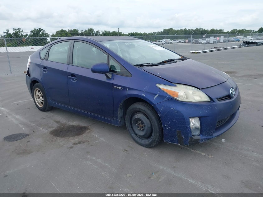 2011 Toyota Prius VIN JTDKN3DU7B0303305 IAAI salvage auction — NORMAL WEAR, Clear (Florida), sold $575 on 2026-07-20 (photo 1)