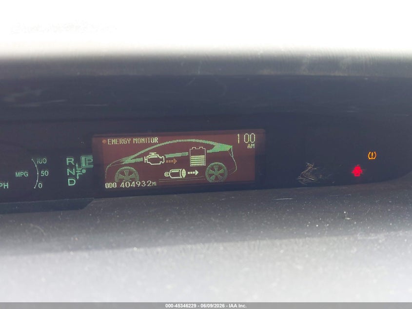 2011 Toyota Prius VIN JTDKN3DU7B0303305 IAAI salvage auction — NORMAL WEAR, Clear (Florida), sold $575 on 2026-07-20 (photo 7)