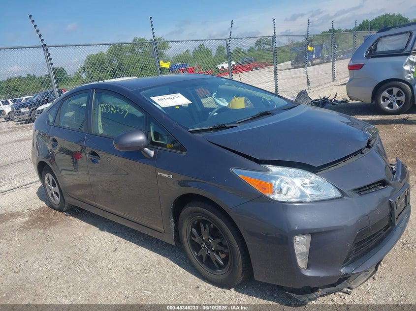2015 Toyota Prius VIN JTDKN3DU8F1890047 IAAI salvage auction — FRONT END, Salvage Title, sold $975 on 2026-07-14 (photo 1)