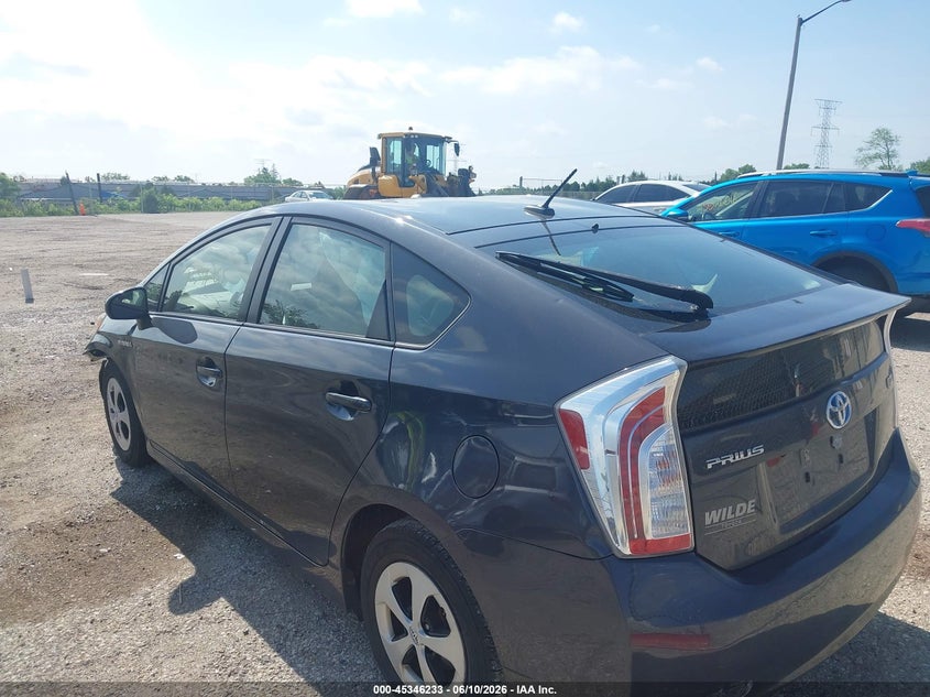 2015 Toyota Prius VIN JTDKN3DU8F1890047 IAAI salvage auction — FRONT END, Salvage Title, sold $975 on 2026-07-14 (photo 3)