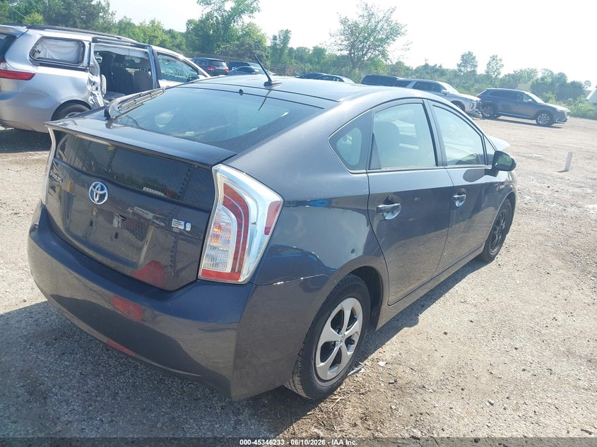 2015 Toyota Prius VIN JTDKN3DU8F1890047 IAAI salvage auction — FRONT END, Salvage Title, sold $975 on 2026-07-14 (photo 4)
