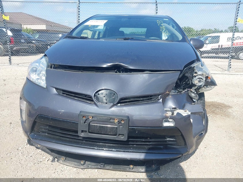 2015 Toyota Prius VIN JTDKN3DU8F1890047 IAAI salvage auction — FRONT END, Salvage Title, sold $975 on 2026-07-14 (photo 6)