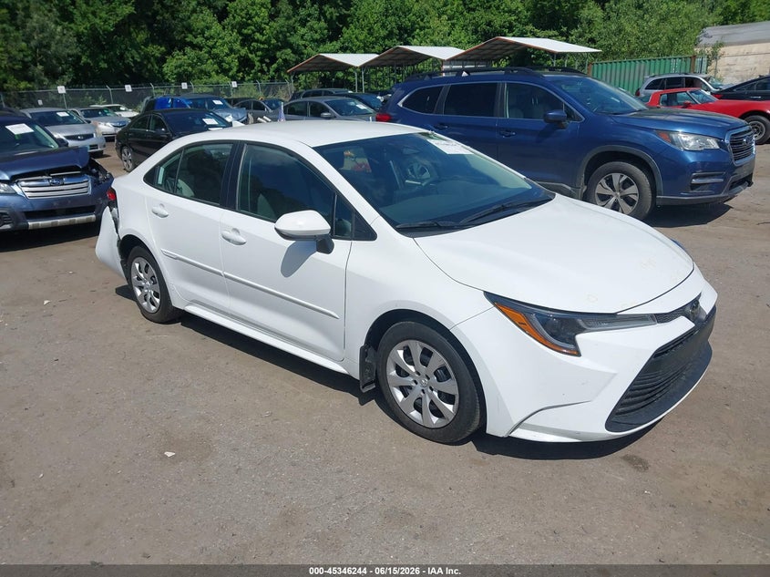 2024 Toyota Corolla VIN 5YFB4MDEXRP163154 IAAI salvage auction — SIDE, Salvage - 75% Or Less (Maryland), sold $3,750 on 2026-07-28 (photo 1)