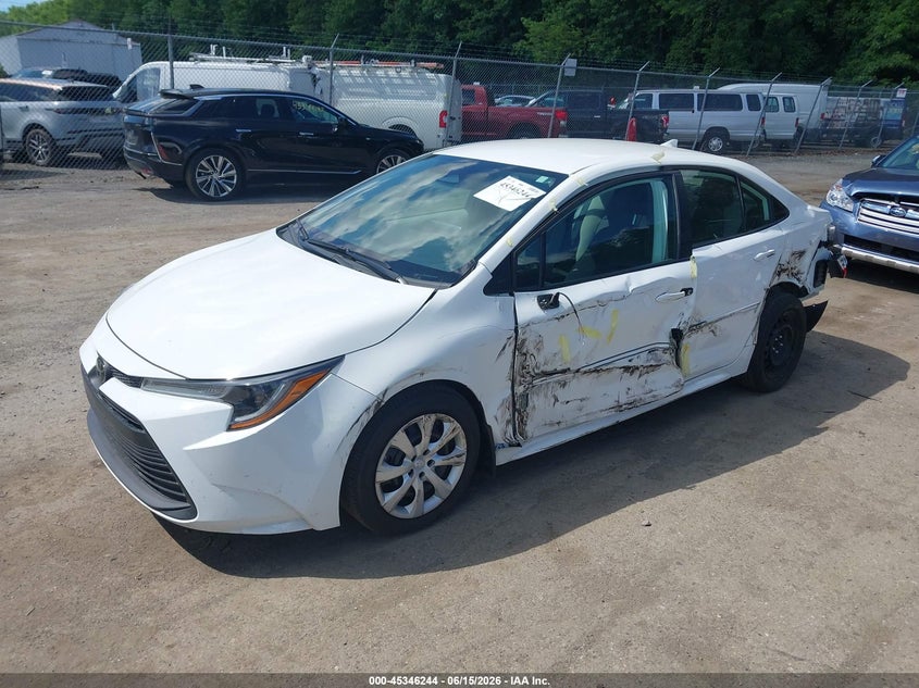 2024 Toyota Corolla VIN 5YFB4MDEXRP163154 IAAI salvage auction — SIDE, Salvage - 75% Or Less (Maryland), sold $3,750 on 2026-07-28 (photo 2)