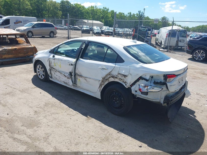 2024 Toyota Corolla VIN 5YFB4MDEXRP163154 IAAI salvage auction — SIDE, Salvage - 75% Or Less (Maryland), sold $3,750 on 2026-07-28 (photo 3)