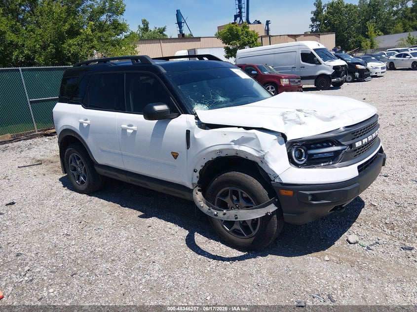 2022 Ford Bronco sport VIN 3FMCR9D90NRE12096 — IAAI salvage auction photo