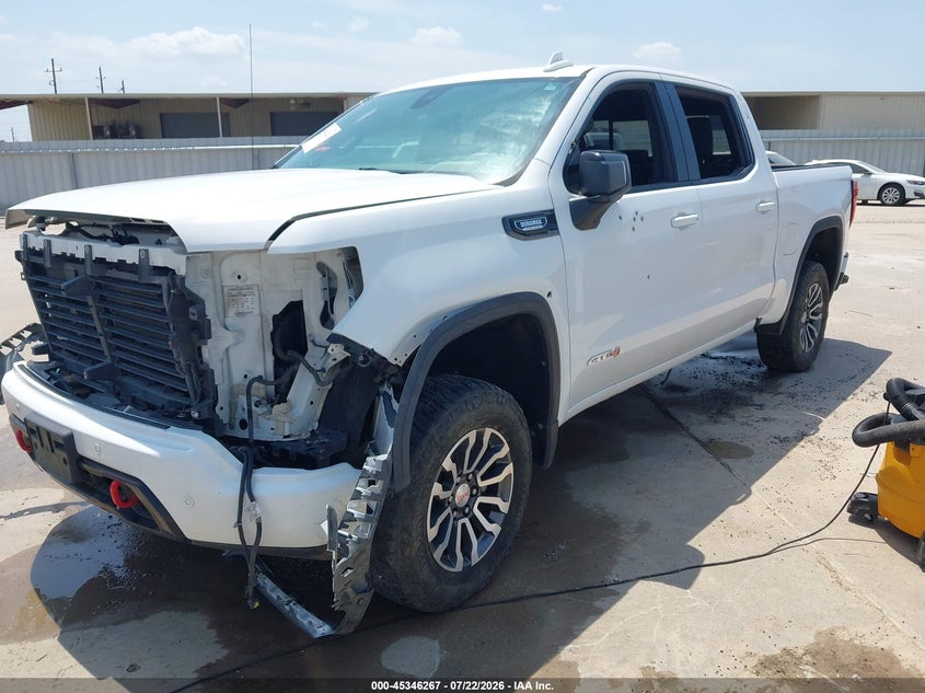 2021 Gmc SIERRA VIN 3GTU9EET4MG185579 IAAI salvage auction — WATER/FLOOD, Salvage Title, sold $5,300 on 2026-10-05 (photo 2)