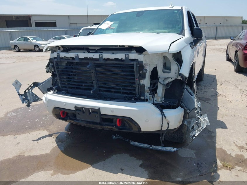 2021 Gmc SIERRA VIN 3GTU9EET4MG185579 IAAI salvage auction — WATER/FLOOD, Salvage Title, sold $5,300 on 2026-10-05 (photo 6)