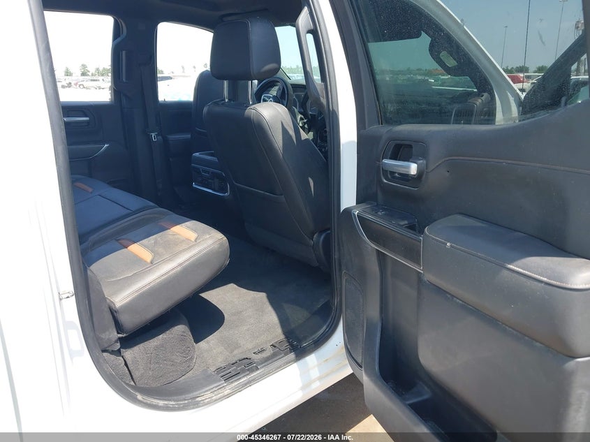 2021 Gmc SIERRA VIN 3GTU9EET4MG185579 IAAI salvage auction — WATER/FLOOD, Salvage Title, sold $5,300 on 2026-10-05 (photo 8)