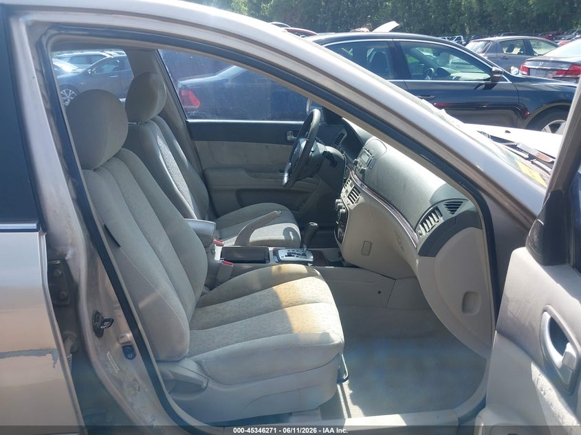 2007 Hyundai Sonata VIN 5NPET46C17H229614 IAAI salvage auction — RIGHT SIDE, Salvage (Kansas), sold $525 on 2026-07-08 (photo 5)