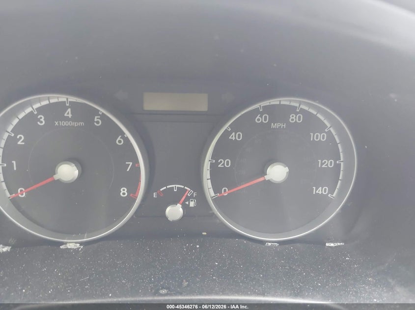 2010 Hyundai Accent VIN KMHCM3AC8AU174366 IAAI salvage auction — ROLLOVER, Salvage (Texas), sold $250 on 2026-07-15 (photo 7)