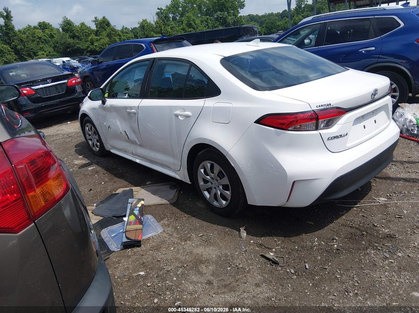 2024 Toyota Corolla VIN 5YFB4MDE4RP161366 IAAI salvage auction — SIDE, Salvage - Greater Than 75% (Maryland), sold $7,050 on 2026-07-16 (photo 3)
