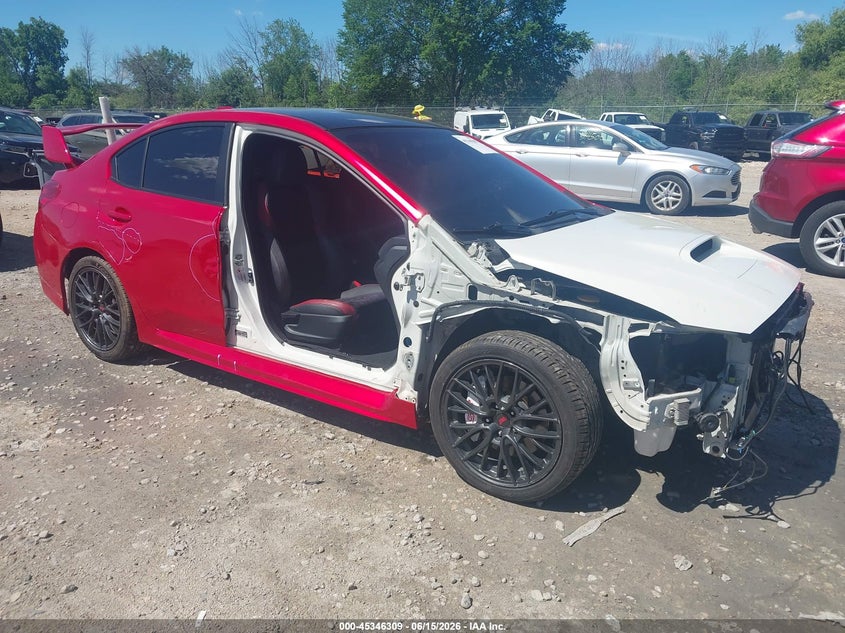 2017 Subaru Wrx sti VIN JF1VA2V66H9805297 IAAI salvage auction — FRONT END, Clear (Wisconsin), sold $5,950 on 2026-07-16 (photo 1)