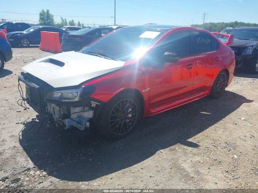 2017 Subaru Wrx sti VIN JF1VA2V66H9805297 IAAI salvage auction — FRONT END, Clear (Wisconsin), sold $5,950 on 2026-07-16 (photo 2)