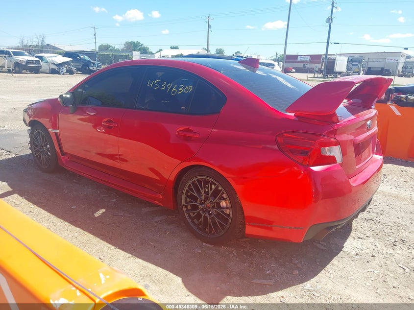 2017 Subaru Wrx sti VIN JF1VA2V66H9805297 IAAI salvage auction — FRONT END, Clear (Wisconsin), sold $5,950 on 2026-07-16 (photo 3)