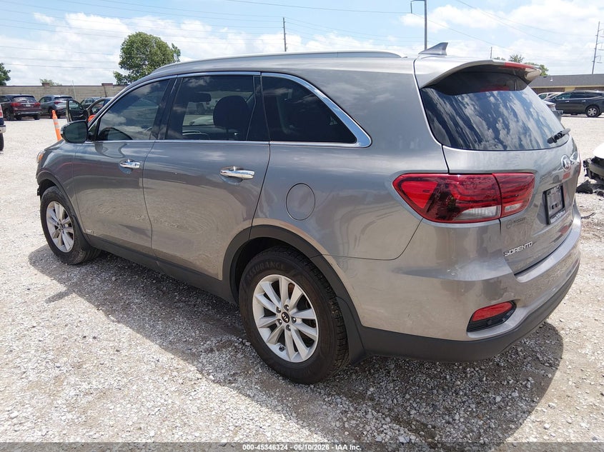 2019 Kia Sorento VIN 5XYPGDA52KG546677 IAAI salvage auction — FRONT END, Salvage (Kansas), sold $2,800 on 2026-07-30 (photo 3)