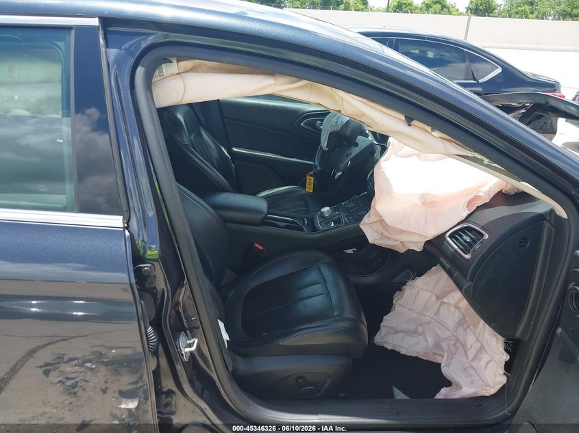 2016 Chrysler 200 VIN 1C3CCCAB8GN179296 IAAI salvage auction — FRONT END, Salvage (Texas), sold $250 on 2026-07-10 (photo 5)