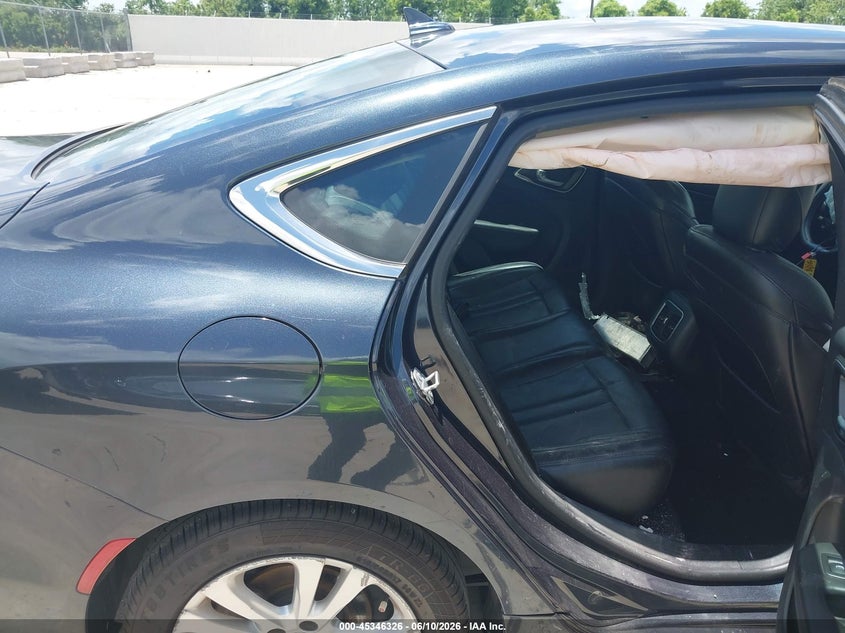 2016 Chrysler 200 VIN 1C3CCCAB8GN179296 IAAI salvage auction — FRONT END, Salvage (Texas), sold $250 on 2026-07-10 (photo 8)