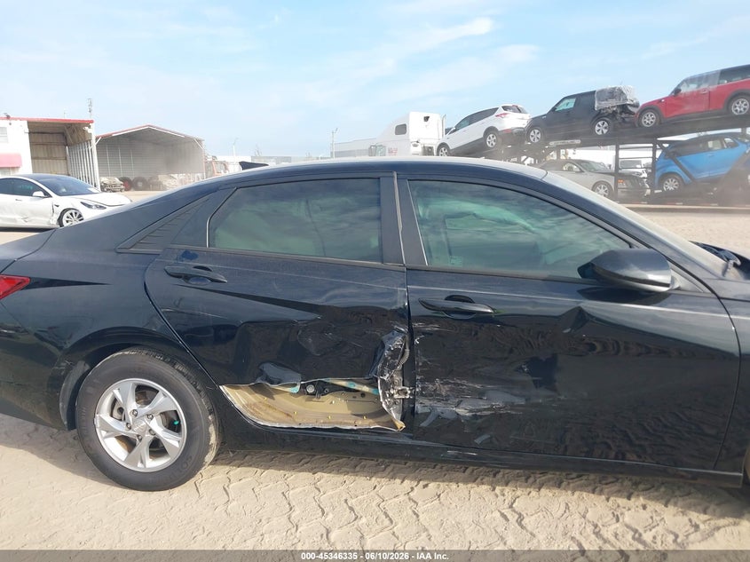 2021 Hyundai Elantra VIN KMHLL4AG3MU149889 IAAI salvage auction — SIDE, Certificate Of Destruction (Florida), sold $3,600 on 2026-07-09 (photo 6)