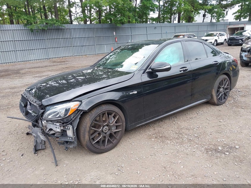 2017 Mercedes-benz VIN 55SWF6EB4HU180021 IAAI salvage auction — FRONT END, Salvage (New Jersey), sold $5,300 on 2026-07-11 (photo 2)