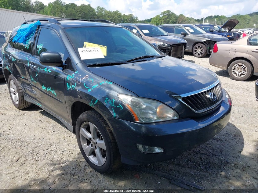 2008 Lexus Rx 350 VIN 2T2GK31U48C054233 IAAI salvage auction — SIDE, Salvage (Georgia), sold $1,250 on 2026-07-09 (photo 1)