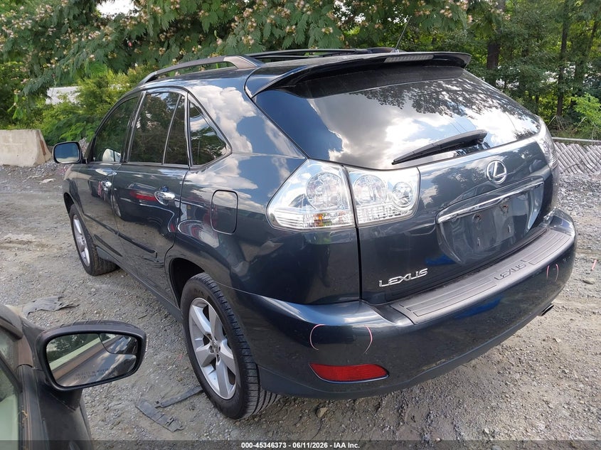 2008 Lexus Rx 350 VIN 2T2GK31U48C054233 IAAI salvage auction — SIDE, Salvage (Georgia), sold $1,250 on 2026-07-09 (photo 3)