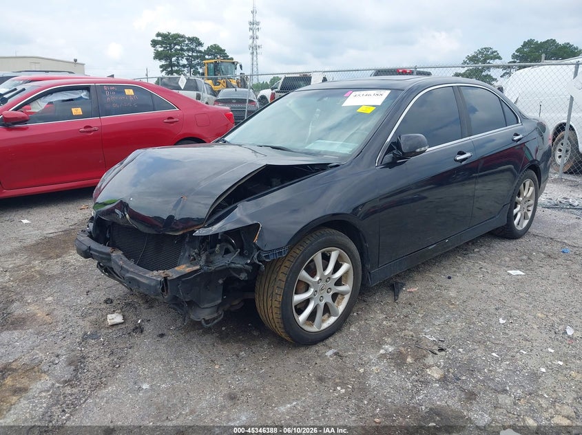 2007 Acura Tsx VIN JH4CL95827C021852 IAAI salvage auction — ENGINE DAMAGE, Salvage (Georgia), sold $250 on 2026-07-29 (photo 2)