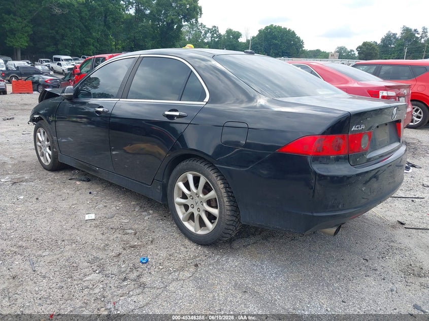 2007 Acura Tsx VIN JH4CL95827C021852 IAAI salvage auction — ENGINE DAMAGE, Salvage (Georgia), sold $250 on 2026-07-29 (photo 3)