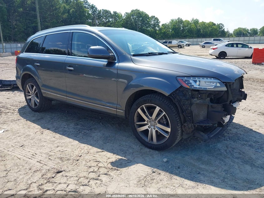2015 Audi Q7 VIN WA1LGAFE3FD007974 IAAI salvage auction — FRONT END, Salvage (Georgia), sold $2,650 on 2026-07-09 (photo 1)