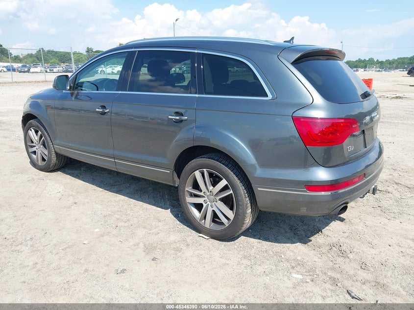2015 Audi Q7 VIN WA1LGAFE3FD007974 IAAI salvage auction — FRONT END, Salvage (Georgia), sold $2,650 on 2026-07-09 (photo 3)