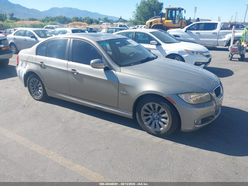 2009 BMW 3 series VIN WBAPK73559A450577 IAAI salvage auction — REAR END, Salvage (Idaho), sold $300 on 2026-07-30 (photo 1)