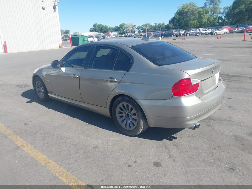 2009 BMW 3 series VIN WBAPK73559A450577 IAAI salvage auction — REAR END, Salvage (Idaho), sold $300 on 2026-07-30 (photo 3)